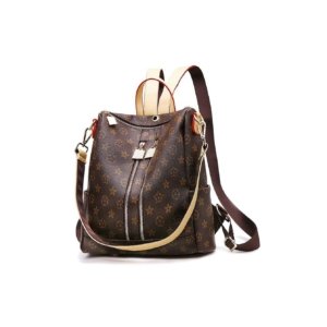 Designer Leather Backpack Purse for Women