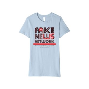 Fake News Network Abstract Novelty T-Shirt